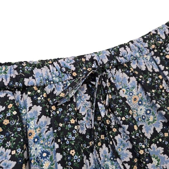J. Crew Collection Straight & Pencil Skirt Women's Medium Blue Sequins Paisley - Picture 6 of 9